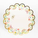 Tea Party Paper Placemats (8) Party Plates and Bowls