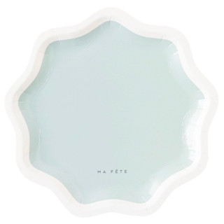 Signature Dessert Plates, Mint (4) Party Plates and Bowls