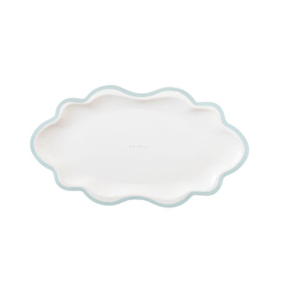 Signature Mini Trays, Mint (4) Party Plates and Bowls