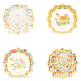 Tea Party Dinner Plates (8) Party Plates and Bowls