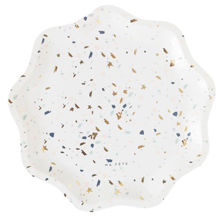 Terrazzo Dinner Plates (8) Party Plates and Bowls