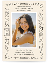 Petite Graduation Party Invitations