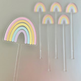 Rainbow Stir Sticks Party Stir Sticks