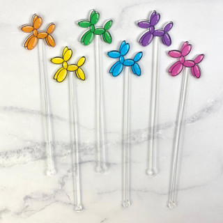 Balloon Dog Stir Sticks Party Stir Sticks