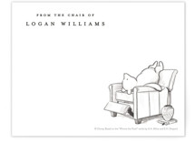 Disney's Winnie The Pooh Lounging Personalized Stationery