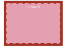 Color Wave Personalized Stationery