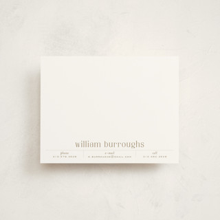 Record Personalized Stationery