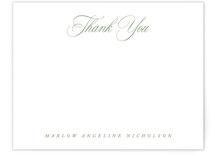 Timeless Thank You Personalized Stationery