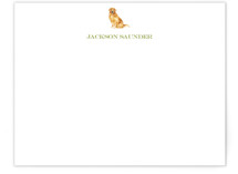 Golden Retriever Personalized Stationery