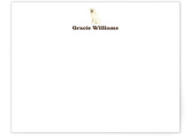Yellow Labrador Personalized Stationery