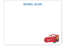 Disney and Pixar's Race car wish Personalized Stationery