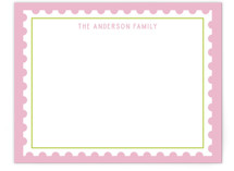 Postage Stamp Personalized Stationery