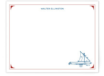 Sail Away Personalized Stationery