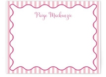Stripes & Squiggles Personalized Stationery