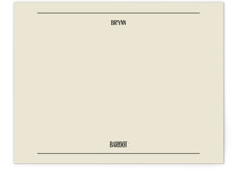 Note Pad Personalized Stationery