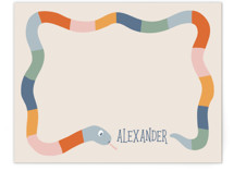 Slithering Around Personalized Stationery
