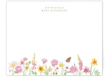 Spring Garden Personalized Stationery