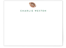 Sportsy Football Personalized Stationery