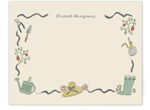 Garden Story Personalized Stationery
