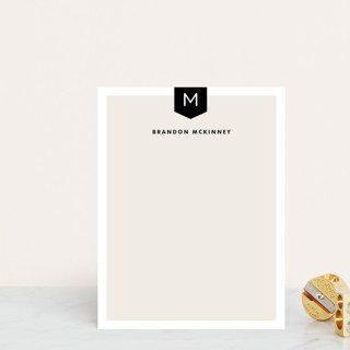 Subtle Banner Personalized Stationery