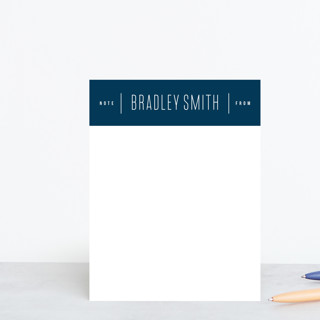 Simple Note From Personalized Stationery