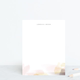 Swash Personalized Stationery