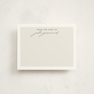 Understated Personalized Stationery