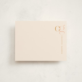 Mod Monogram Personalized Stationery