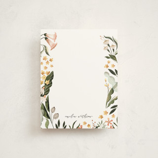 Wild Blossoms Personalized Stationery