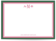 Cardigan 5x7 Personalized Stationery