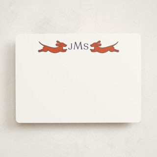 Follow Your Noses 5x7 Personalized Stationery