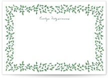 Vines2 5x7 Personalized Stationery
