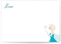 Elsa's Snowflakes 5x7 Personalized Stationery