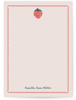 strawberry 5x7 Personalized Stationery