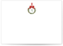 Winter Monogram 5x7 Personalized Stationery