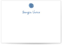 Sportsy Volleyball 5x7 Personalized Stationery