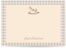 Horse 5x7 Personalized Stationery