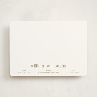 Record 5x7 Personalized Stationery
