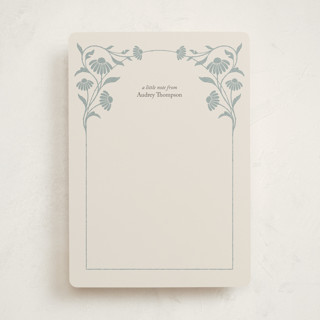 Daisy Trail 5x7 Personalized Stationery