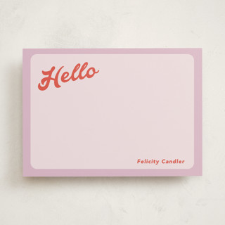 Curves 5x7 Personalized Stationery