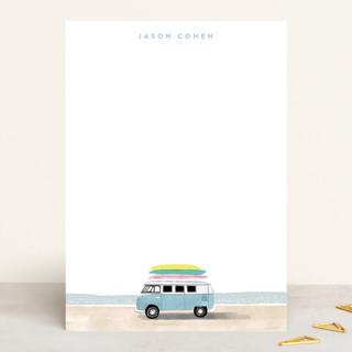 surf van 5x7 Personalized Stationery