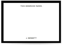 Cooler Than A Text 5x7 Personalized Stationery