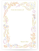 Veggie Patch 5x7 Personalized Stationery