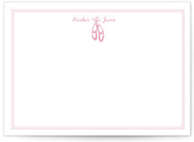 En Pointe 5x7 Personalized Stationery
