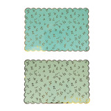 Fun Fair Placemat, Blue, & Green - Pack of 8 Party Table Decor