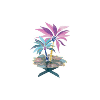 Tropical Cupcake Stand Party Table Decor