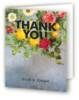 Flora Bridal Shower Thank You Cards