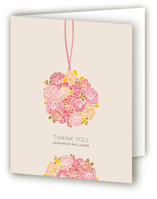Kissing Ball Bridal Shower Thank You Cards