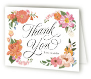 Summer Shower Bridal Shower Thank You Cards