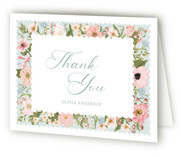 Blooming Bridal Shower Thank You Cards